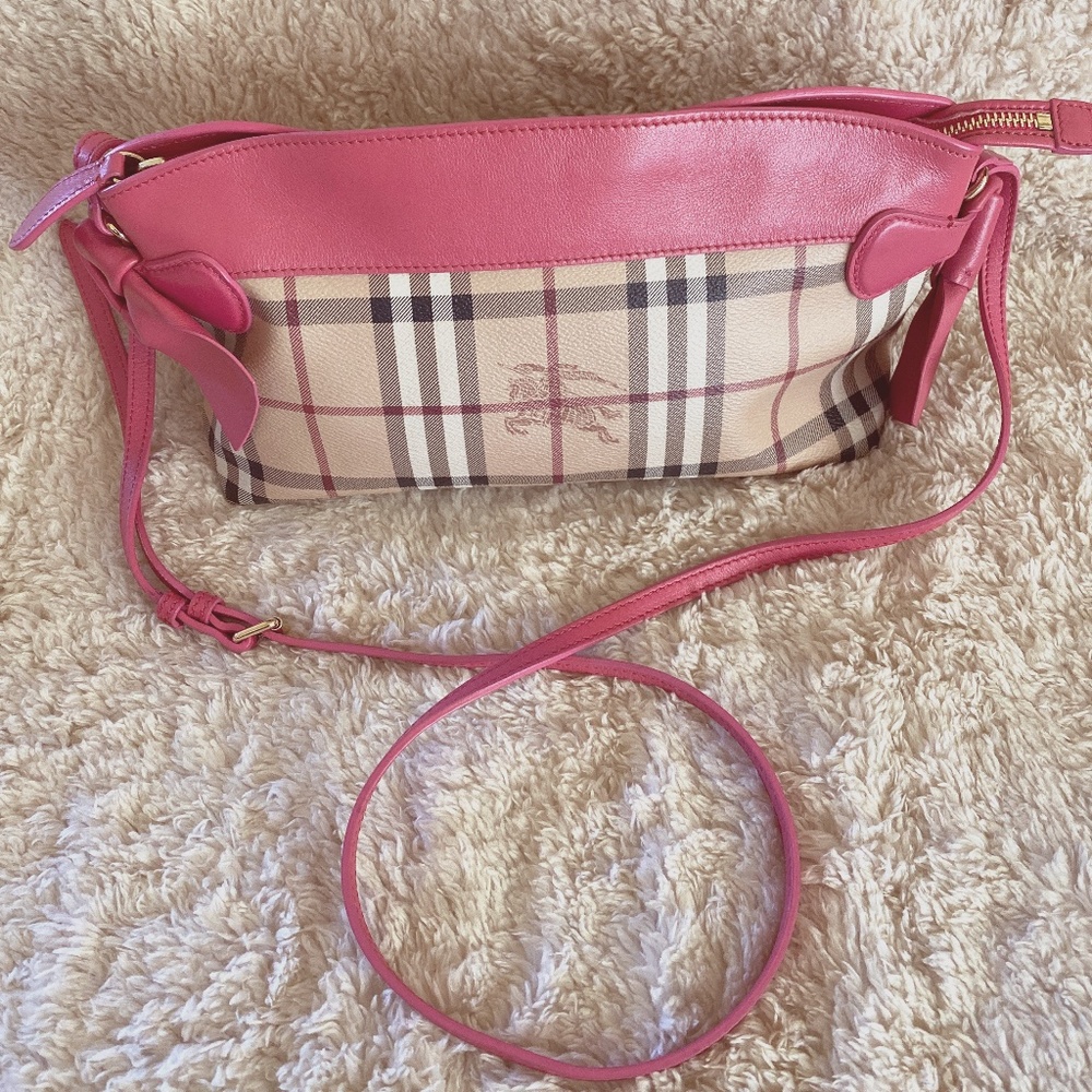 Burberry Pink Bow Bag - Authentic!